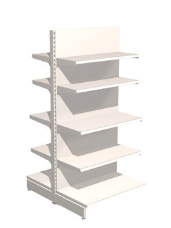 Стеллаж островной (двусторонний) 1250х1930 мм