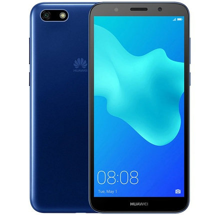 Задняя крышка для Huawei Y5 Prime 2018, голубой, фото 2