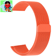 Металлический ремешок для Apple Watch 42/44 мм, цвет: оранжевый