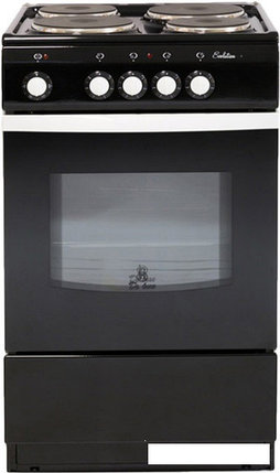 Кухонная плита De luxe 5004.12э (черный), фото 2