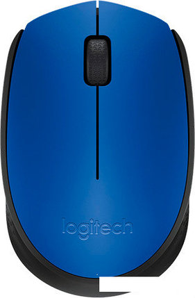 Мышь Logitech M171 Wireless Mouse синий/черный [910-004640], фото 2