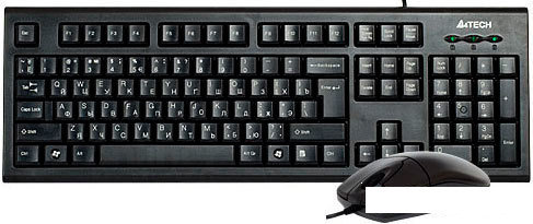 Мышь + клавиатура A4Tech KR-8520D, фото 2