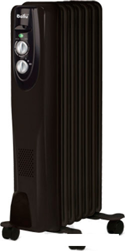 Масляный радиатор Ballu Classic black BOH/CL-07BRN 1500 - фото 1 - id-p127487013