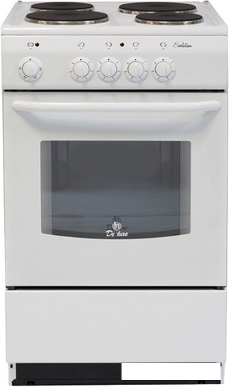 Кухонная плита De luxe 5004.12э (белый)