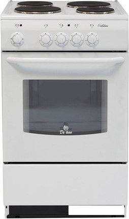 Кухонная плита De luxe 5004.12э (белый), фото 2