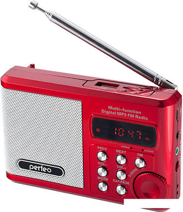 Радиоприемник Perfeo PF-SV922 (красный), фото 2