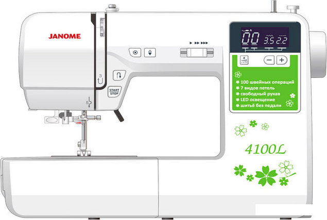 Швейная машина Janome 4100L, фото 2