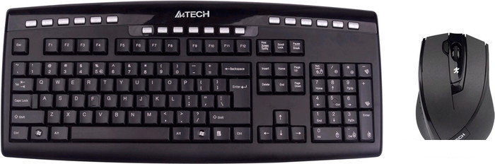 Мышь + клавиатура A4Tech 9200F, фото 2
