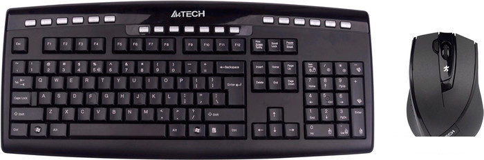 Мышь + клавиатура A4Tech 9200F - фото 1 - id-p115514294