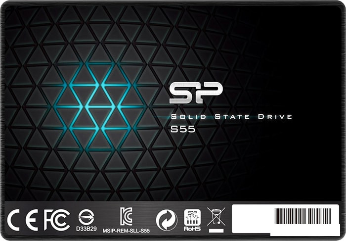 SSD Silicon-Power Slim S55 240GB SP240GBSS3S55S25 - фото 1 - id-p117076775