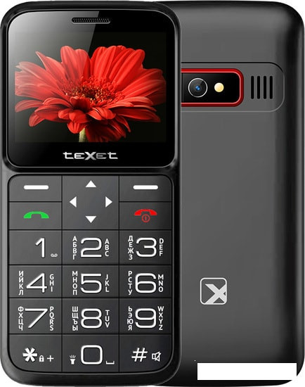 Мобильный телефон TeXet TM-B226 (черный) - фото 1 - id-p127318334