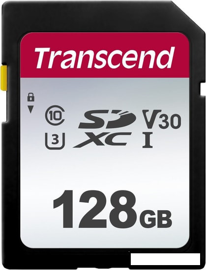 Карта памяти Transcend SDXC 300S 128GB - фото 1 - id-p115613150