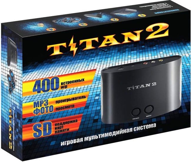 Игровая приставка NewGame Titan 2 (400 игр) - фото 1 - id-p108448781