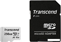 Карта памяти Transcend 300S 256GB (с адаптером)