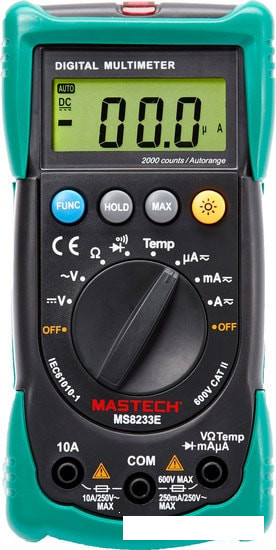 Мультиметр Mastech MS8233E - фото 1 - id-p115533982
