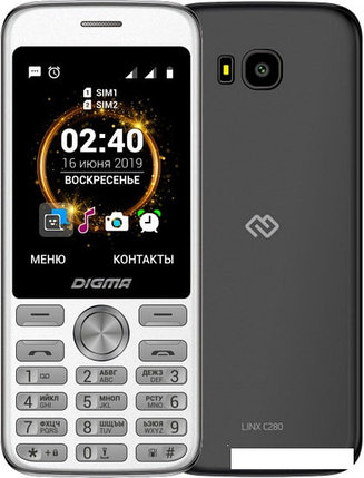 Мобильный телефон Digma Linx C280 (черный), фото 2