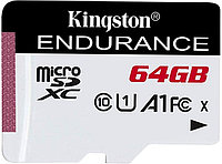 Карта памяти Kingston High Endurance microSDXC 64GB