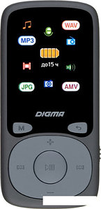 MP3 плеер Digma B4 8GB (черный)