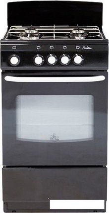 Кухонная плита De luxe 5040.38Г (Щ) (черный), фото 2