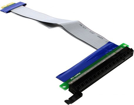 Адаптер Espada PCIEX1-X16rc - фото 1 - id-p121322890