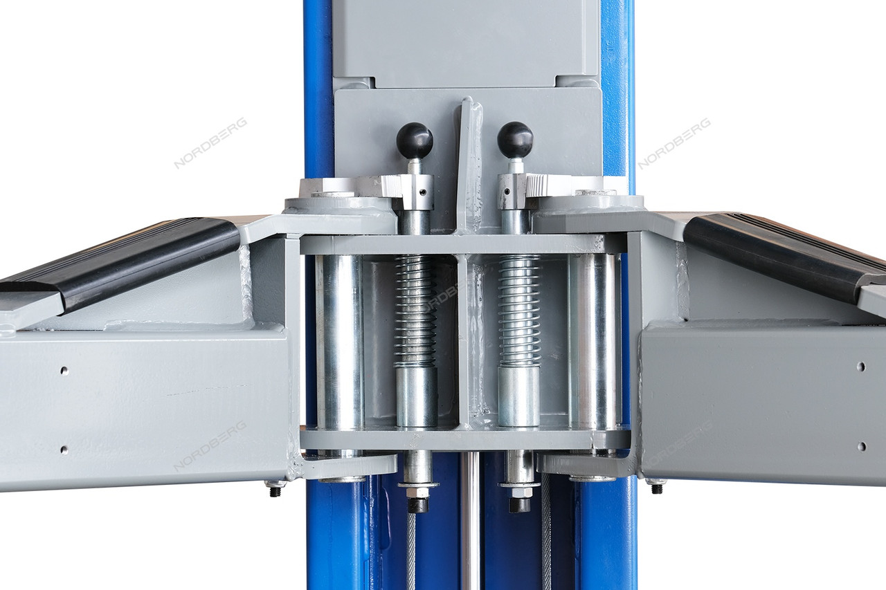 Подъемник двухстоечный с верхней синхронизацией, г/п 4,5 т NORDBERG N4125H-4,5T_380V - фото 3 - id-p127689280