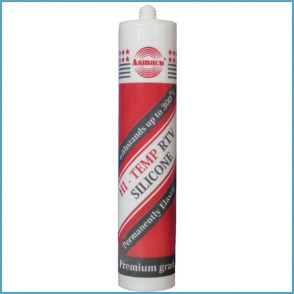 Герметик силиконовый для прокладок чёрный ASMACO GASKET MAKER-RTV Silicone, 85 г, фото 2