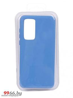 Чехол для мобильного телефона на Huawei P40 силиконовый синий