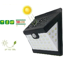 Беспроводной светильник на 28 LED ЭКОСВЕТ на солнечных батареях - с датчиком движения, фото 2