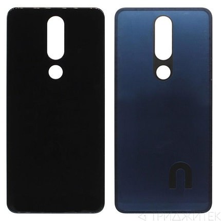 Задняя крышка для Nokia 5.1 Plus, черная, фото 2