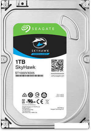 Жесткий диск Seagate Skyhawk 1TB [ST1000VX005], фото 2