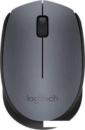 Мышь Logitech M170 Wireless Mouse Gray/Black [910-004642], фото 2