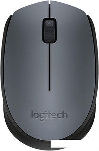 Мышь Logitech M170 Wireless Mouse Gray/Black [910-004642]