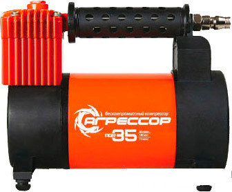 Автомобильный компрессор Агрессор AGR 35, фото 2