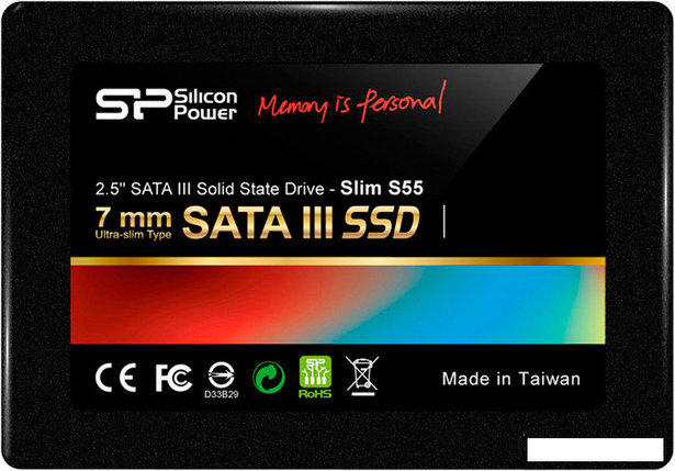 SSD Silicon-Power Slim S55 120GB (SP120GBSS3S55S25), фото 2