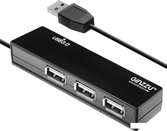 USB-хаб Ginzzu GR-334UB, фото 2