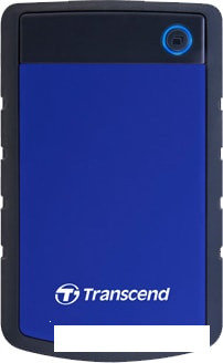 Внешний жесткий диск Transcend StoreJet 25H3 4TB (синий), фото 2