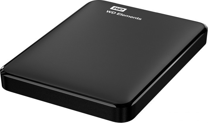 Внешний жесткий диск WD Elements Portable 1TB (WDBUZG0010BBK) - фото 1 - id-p115513544