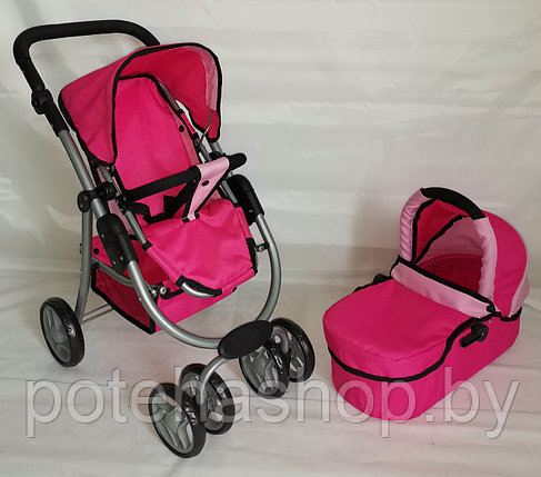 Коляска-трансформер для кукол Melogo 9662М-2, фото 2