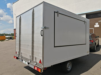 Прицеп-фургон специальный - прицеп-лафет-палатка. 6