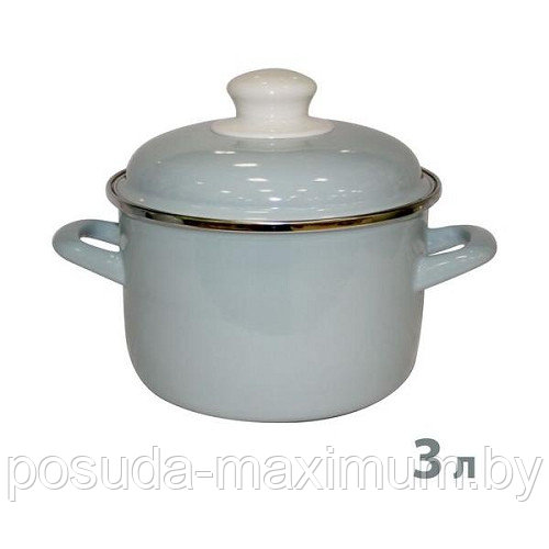 Кастрюля с металлической крышкой 3,3л 193338
