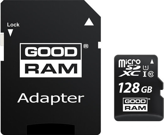 Карта памяти GOODRAM M1AA microSDXC M1AA-1280R12 128GB (с адаптером), фото 2