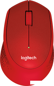 Мышь Logitech M330 Silent Plus (красный) [910-004911]