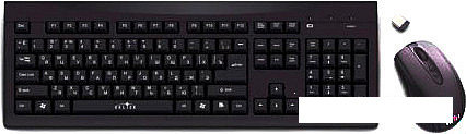 Мышь + клавиатура Oklick 210M Wireless Keyboard & Optical Mouse, фото 2