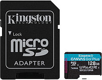 Карта памяти Kingston Canvas Go! Plus microSDXC 128GB (с адаптером)