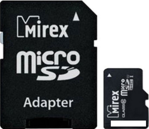 Карта памяти Mirex microSDXC UHS-I (Class 10) 128GB + адаптер [13613-AD10S128], фото 2