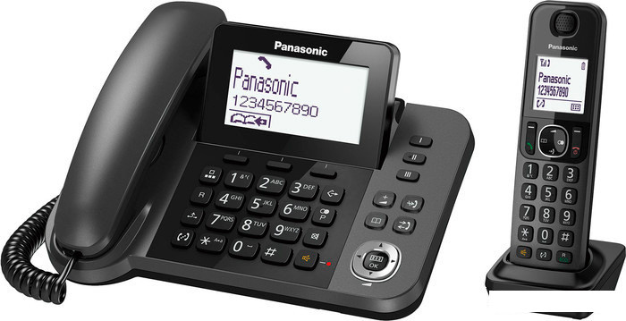 Радиотелефон Panasonic KX-TGF320RUB