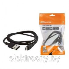 Дата-кабель, ДК 1, USB - micro USB, 1 м, черный, TDM - фото 1 - id-p127757922