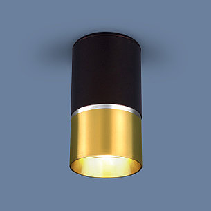 Накладной точечный светильник DLN106 GU10 черный/золото, фото 2