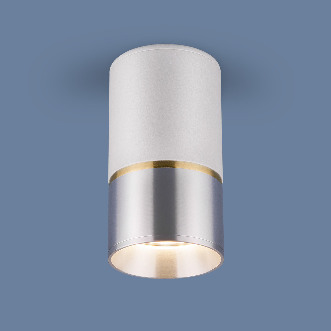 Накладной точечный светильник DLN106 GU10 белый/хром