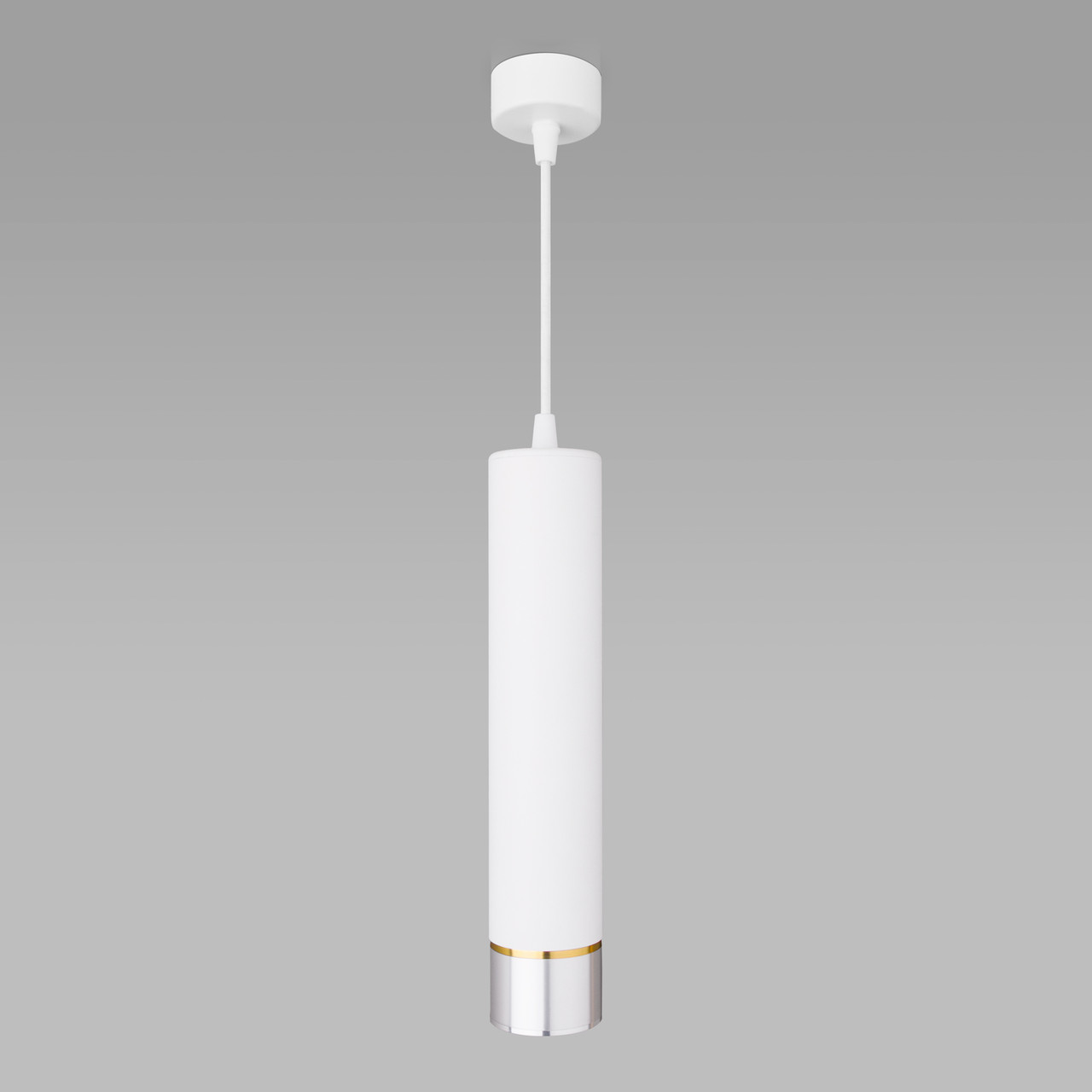 Накладной потолочный светильник DLN107 GU10 белый/серебро
